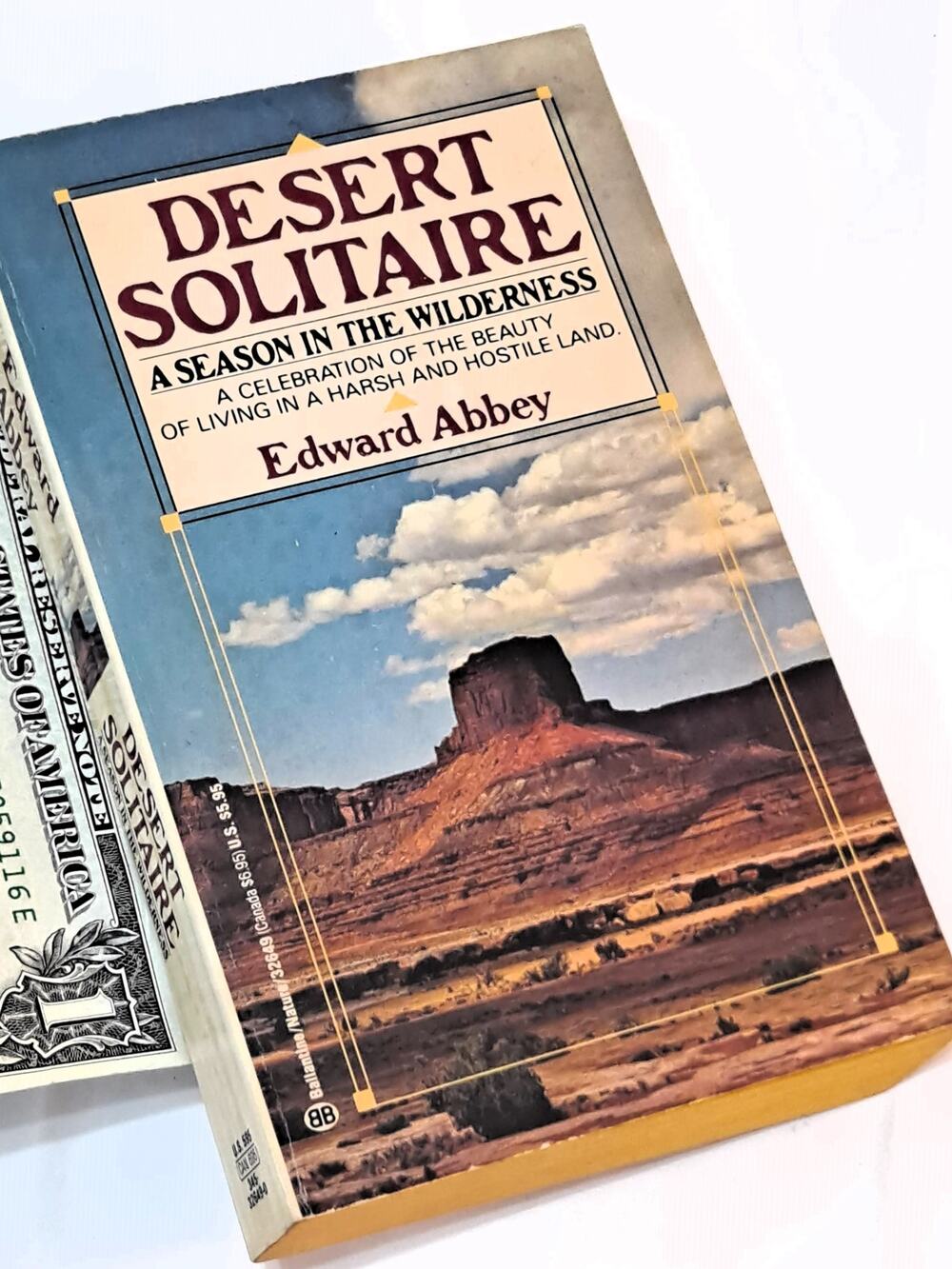 DESERT SOLITAIRE: A Season in the Wilderness by Edward Abbey (1968 MMPB)